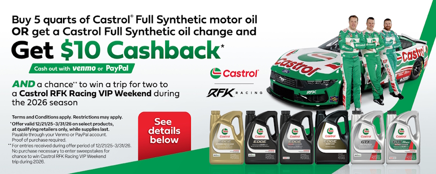 Castrol Rfk Racing Bags All Promotions - Entry Form
